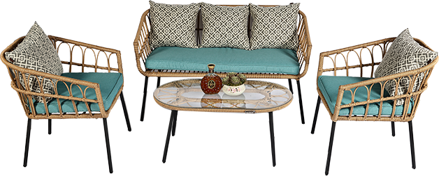 Tables et chaises d'extérieur